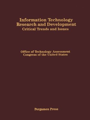 cover image of Information Technology Research and Development